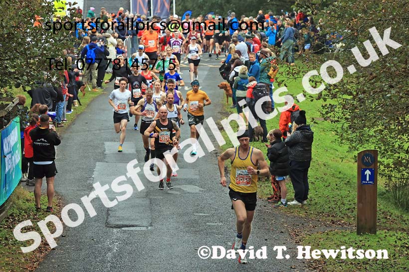 The 2024 Kielder Marathon, 2024 Kielder Marathon and Half Marathon.   Photo: David T. Hewitson/Sports for All Pics
